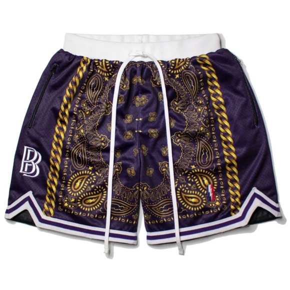 BEN BALLER X COLLECT & SELECT lakers swingman shorts sz XS - Picture 1 of 7